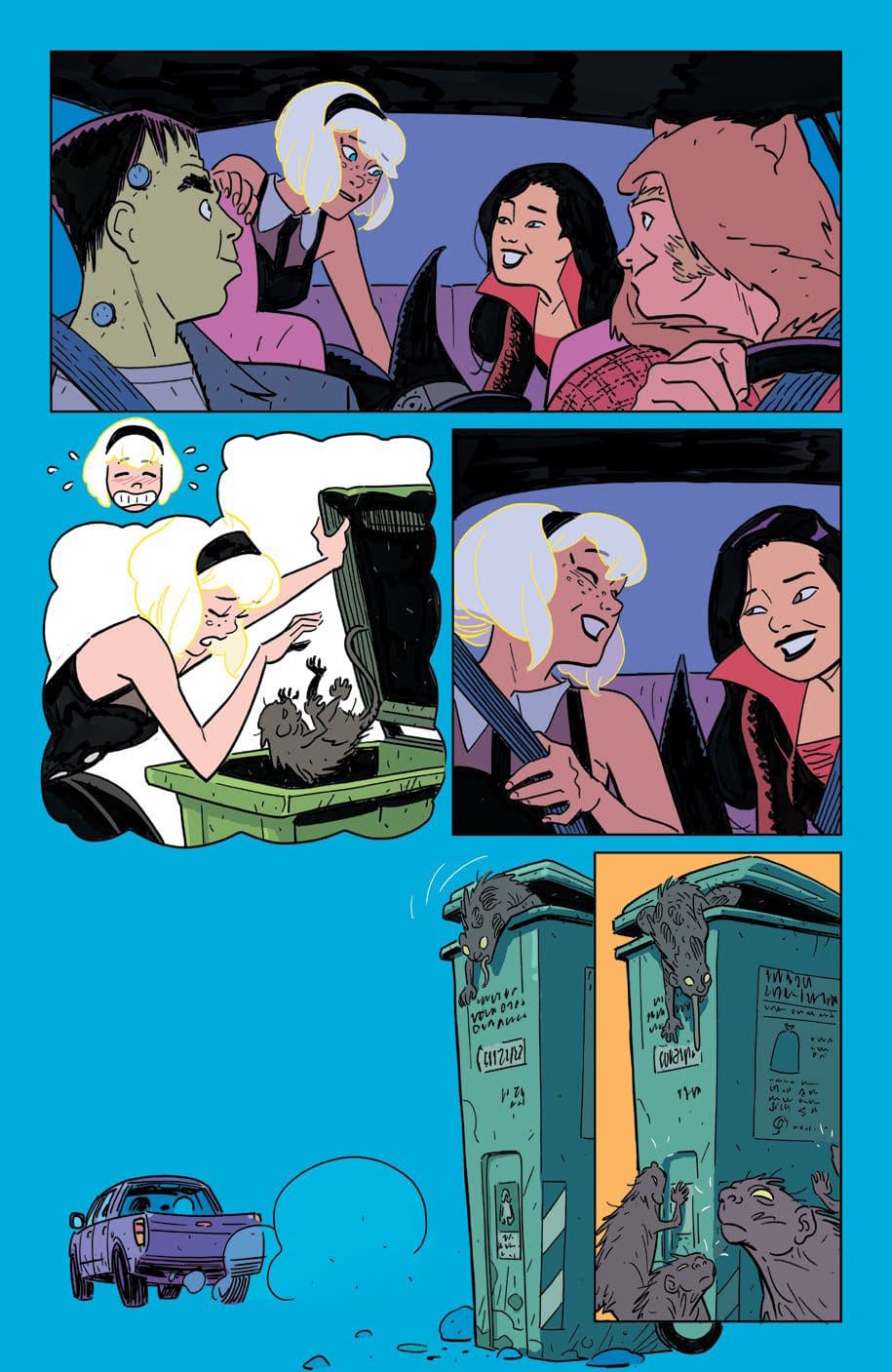 First Look Inside Corinna Bechko & Kano's Sabrina The Teenage Witch #1