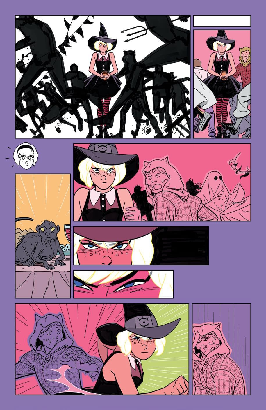 First Look Inside Corinna Bechko & Kano's Sabrina The Teenage Witch #1