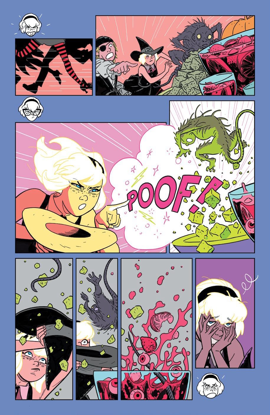 First Look Inside Corinna Bechko & Kano's Sabrina The Teenage Witch #1