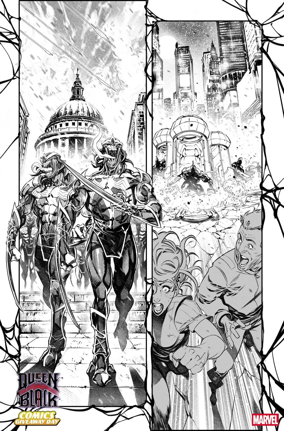 First Look Inside Queen In Black #1 From Marvel Comics, For July 2026