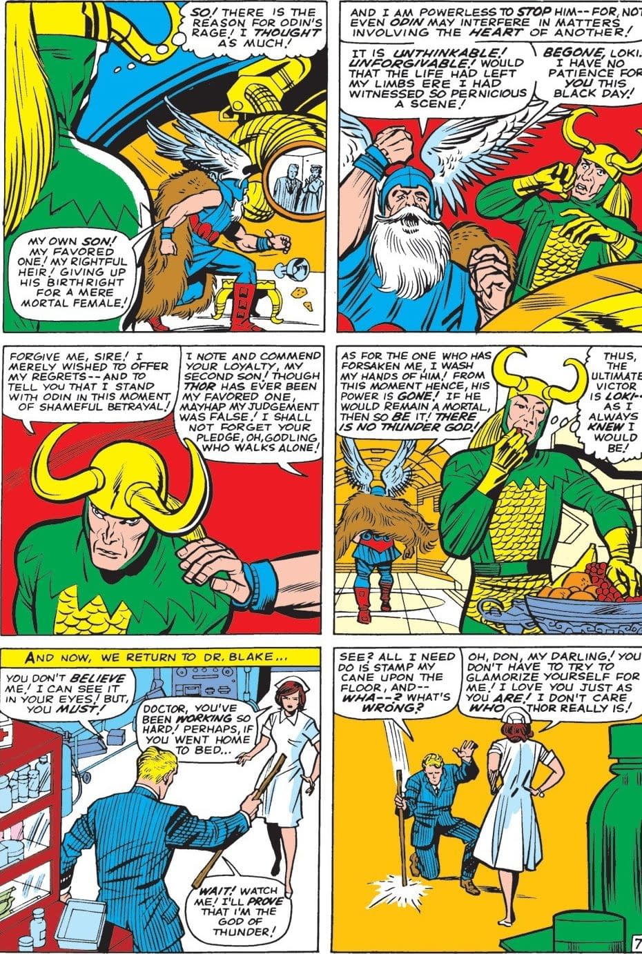 Doctor Strange And The Mortal Thor