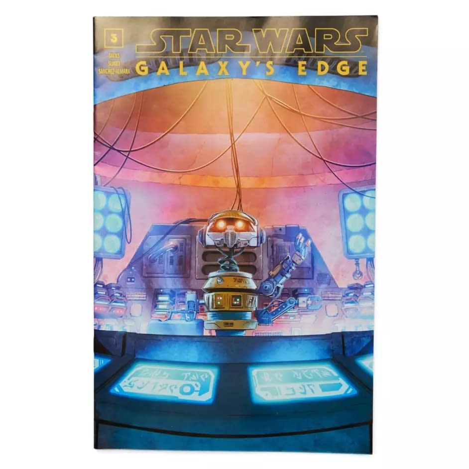 Star Wars DJ R-3X Joins Disney Parks Comic Book Figure Bundle