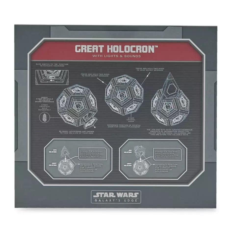 Behold the Great Holocron at Disney's Star Wars: Galaxy's Edge