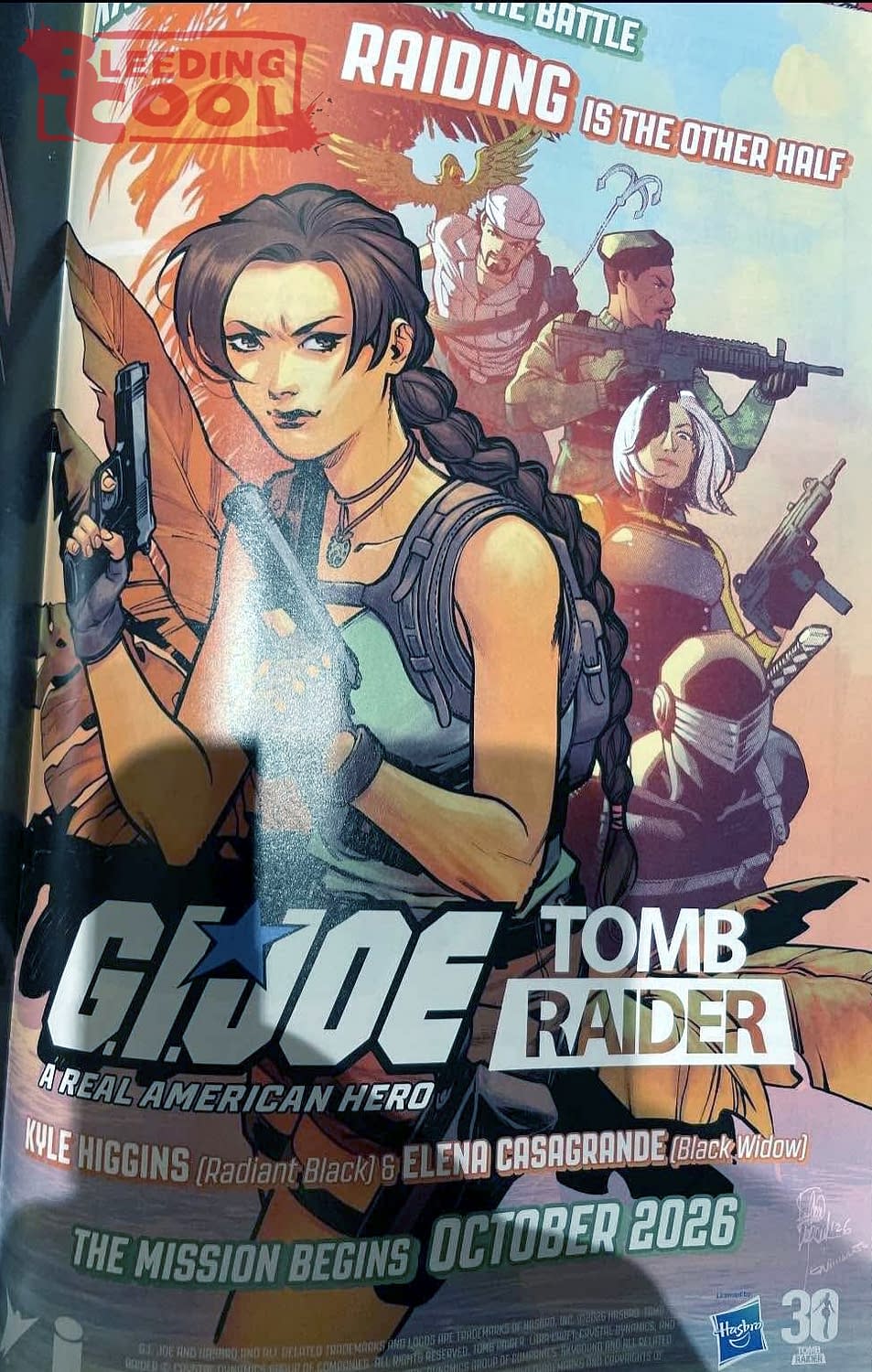 SCOOP: G.I. Joe X Tomb Raider Comic Book In October 2026 From Image
