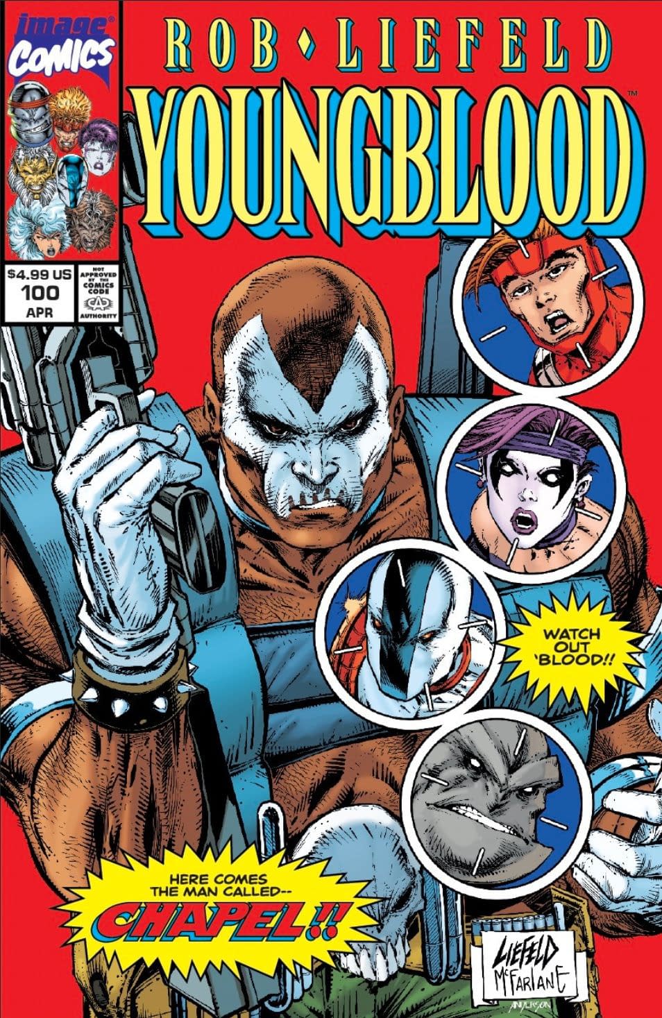 Adding Youngblood Up To Issue 100