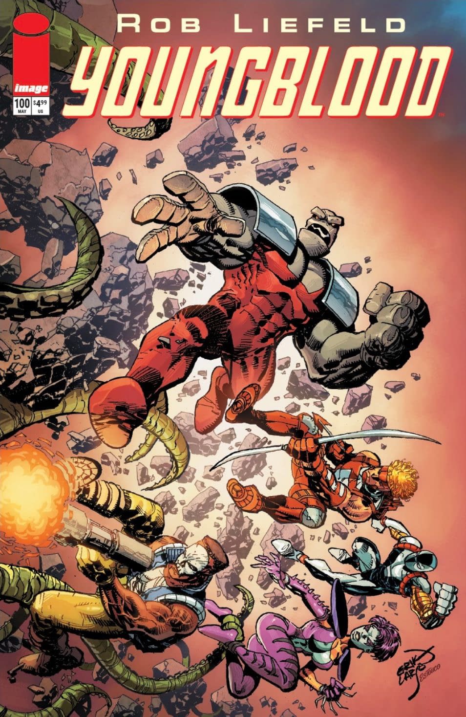 Adding Youngblood Up To Issue 100