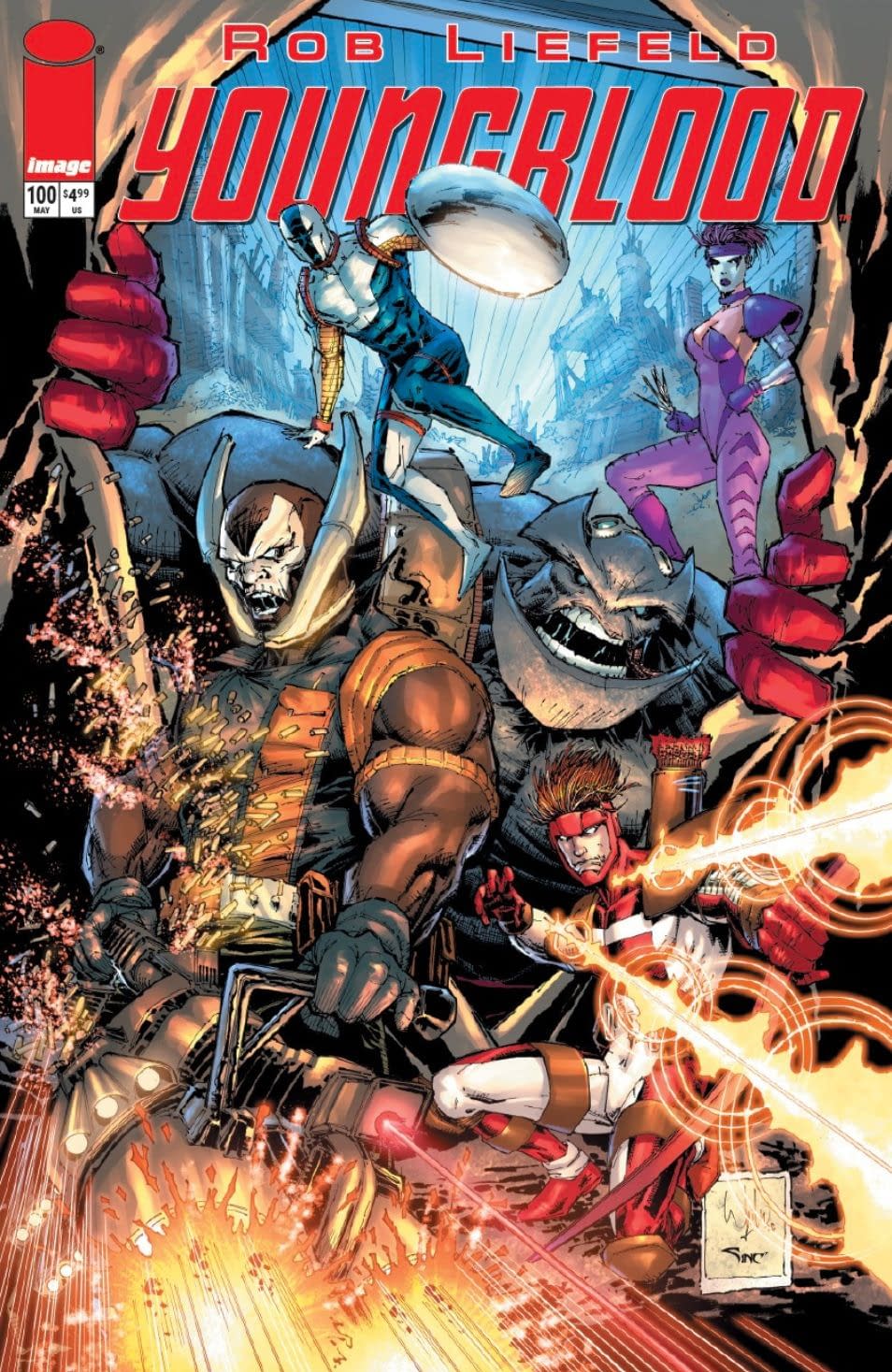 Adding Youngblood Up To Issue 100