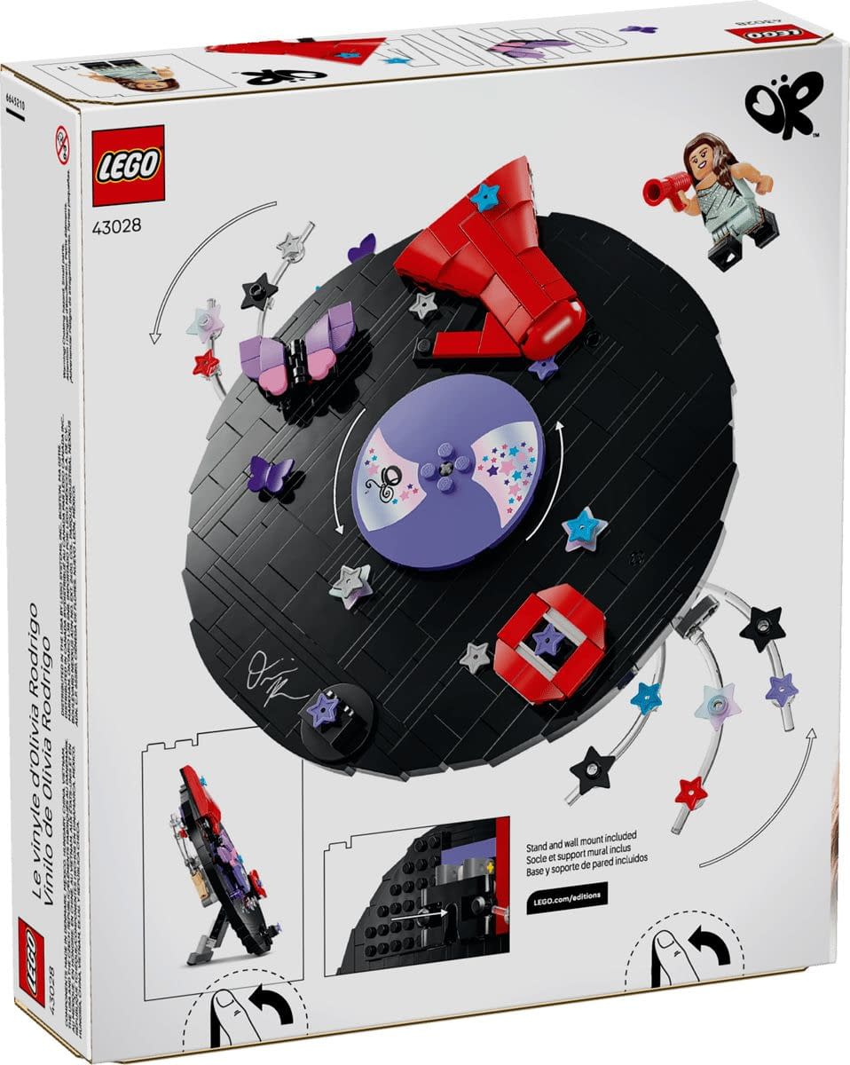 Build Your Own Olivia Rodrigo's Vinyl with LEGO's Newest Music Set