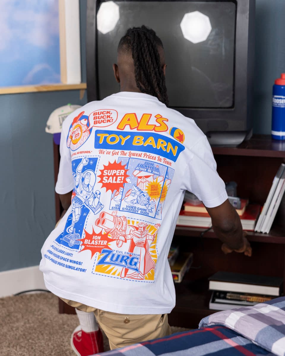 Return to Andy's Room with RSVLTS New Toy Story Apparel Collection