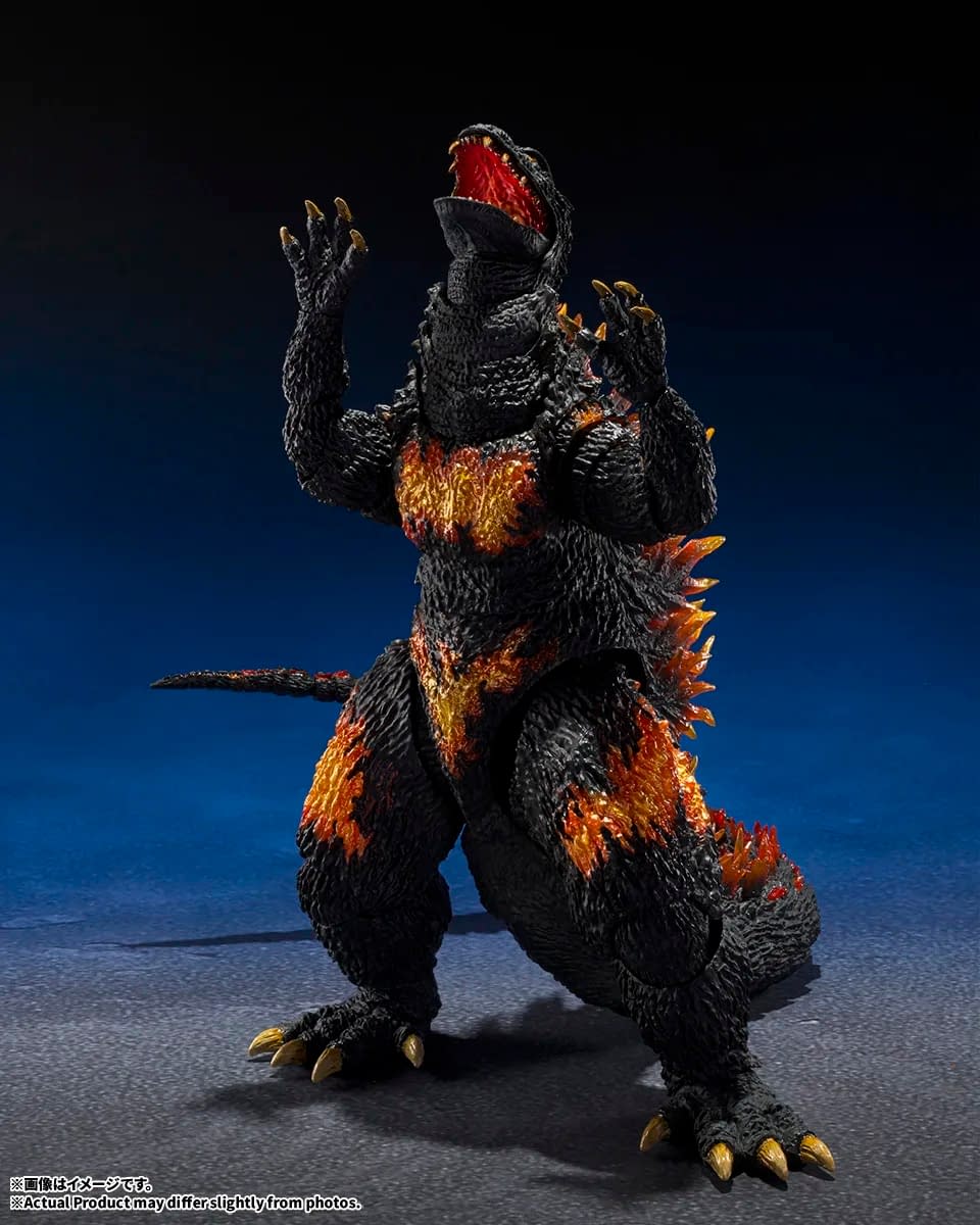 S.H.MonsterArts Burning Millennium Godzilla Brings Heat to NYCC 26'