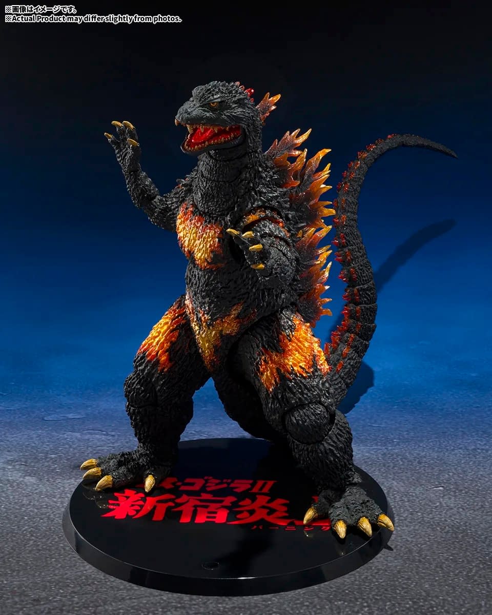 S.H.MonsterArts Burning Millennium Godzilla Brings Heat to NYCC 26'