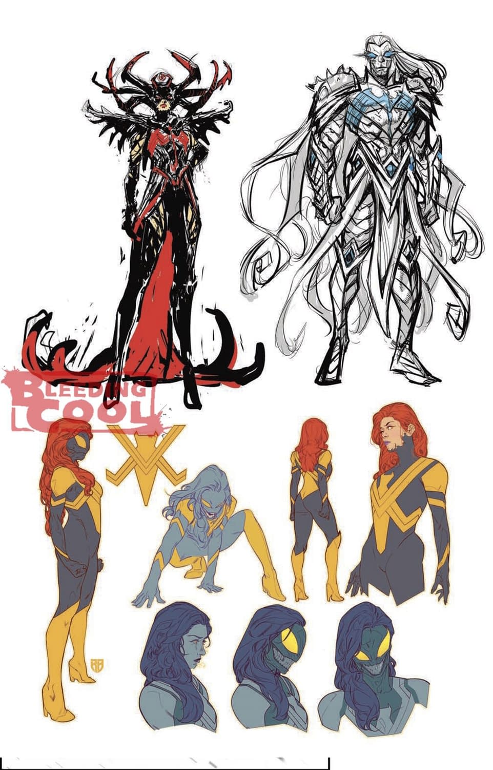 First Look Inside Queen In Black #1, From Marvel Comics, For July 2026