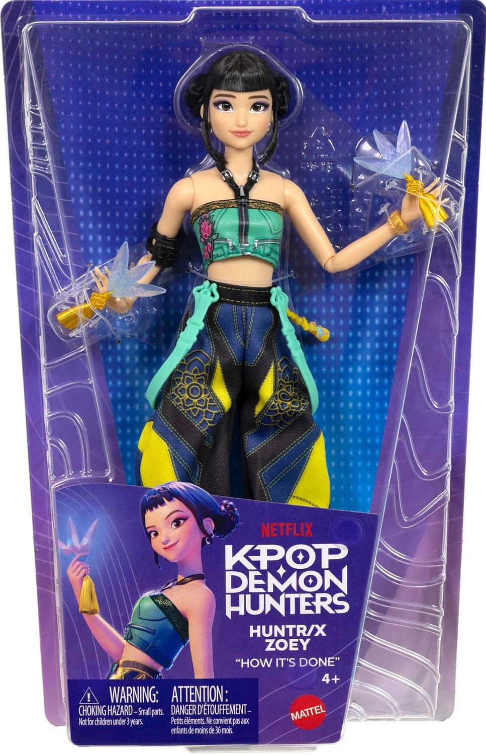 Zoey Shows Mattel How It's Done with New KPop Demon Hunters Doll