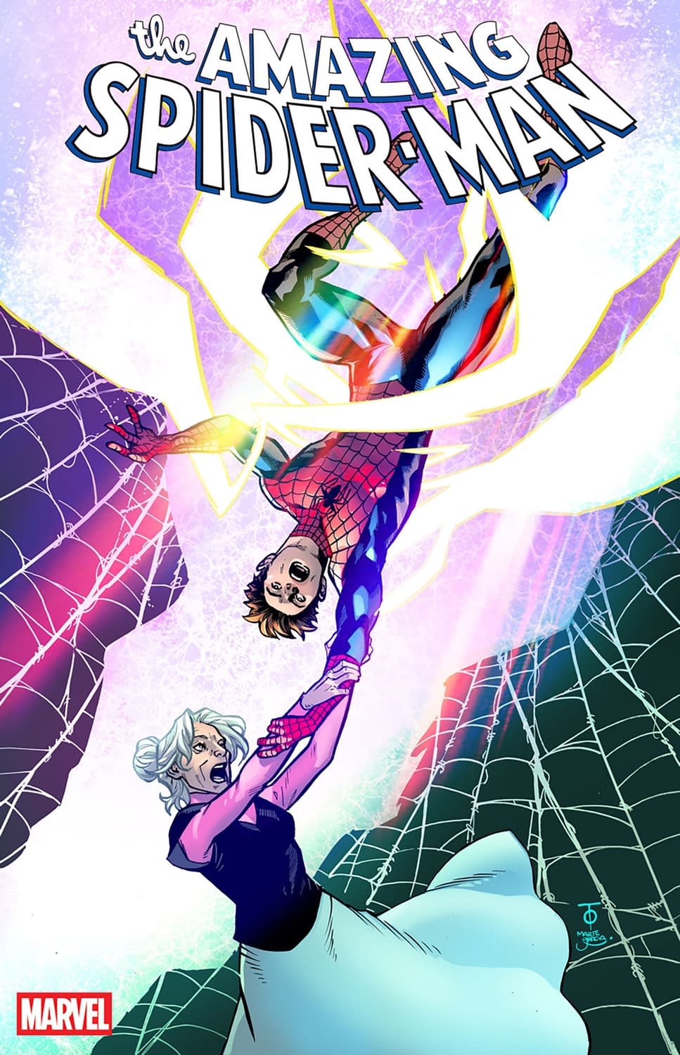 Cover image for AMAZING SPIDER-MAN #31 MARCUS TO ISSUE 1000 FORESHADOW VARIANT