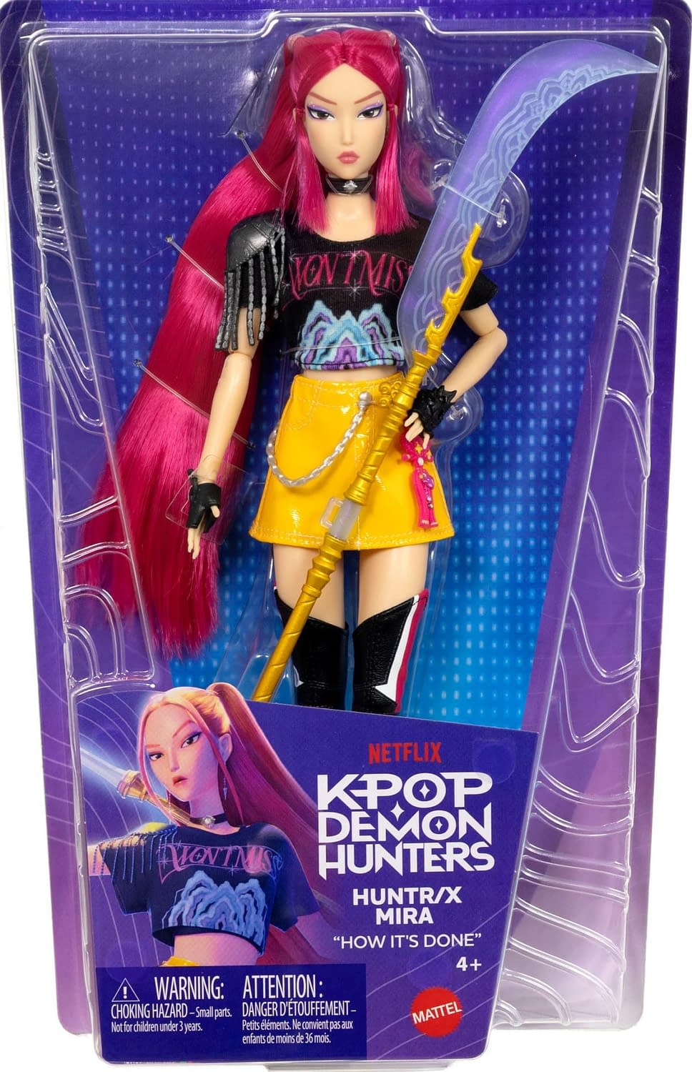 Hit the Stage with Mattel's New KPop Demon Hunters Mira Doll
