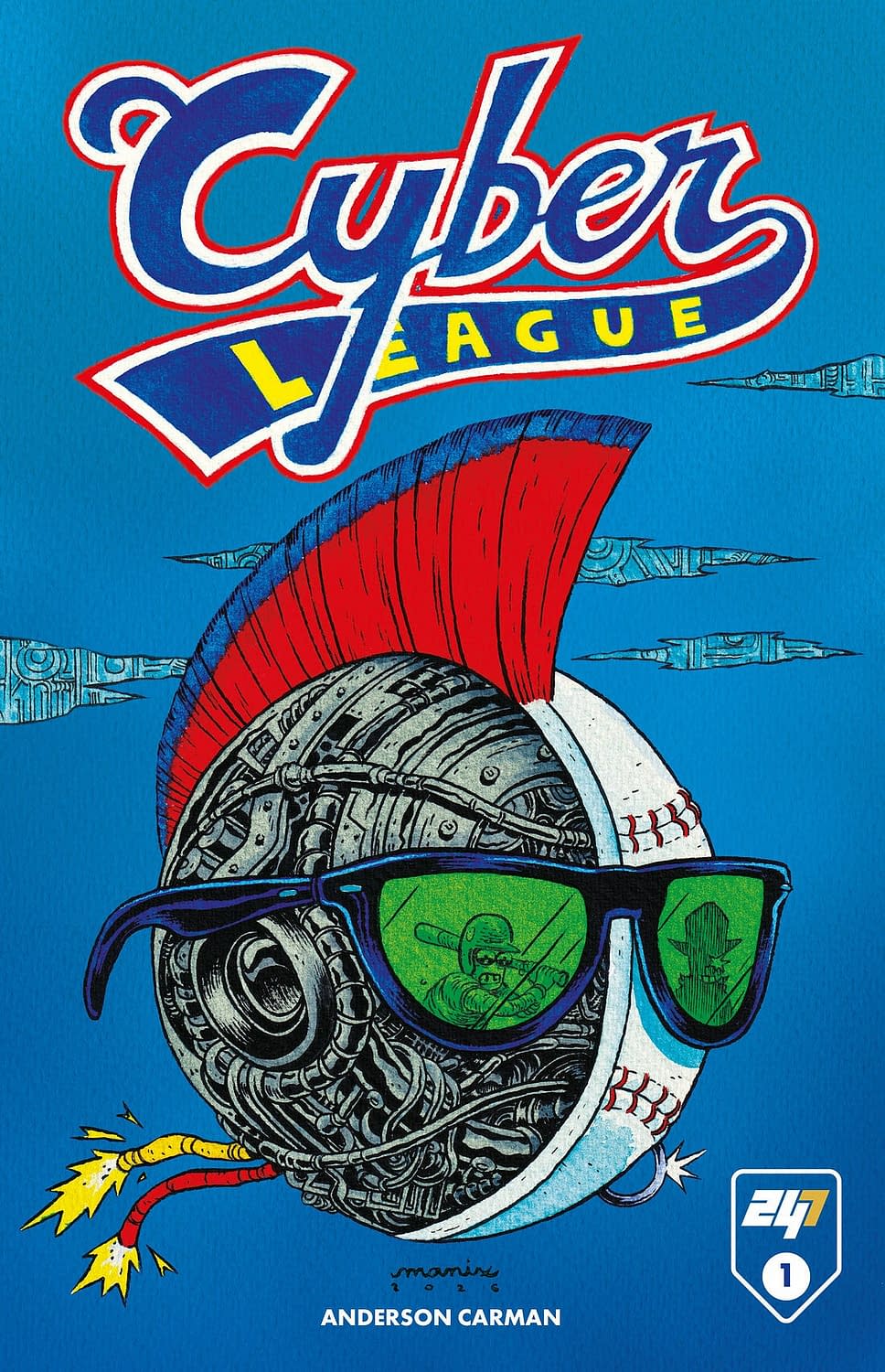 Anderson Carman Debuts Cyber League At San Diego Comic-Con With Danierl Warren Johnson