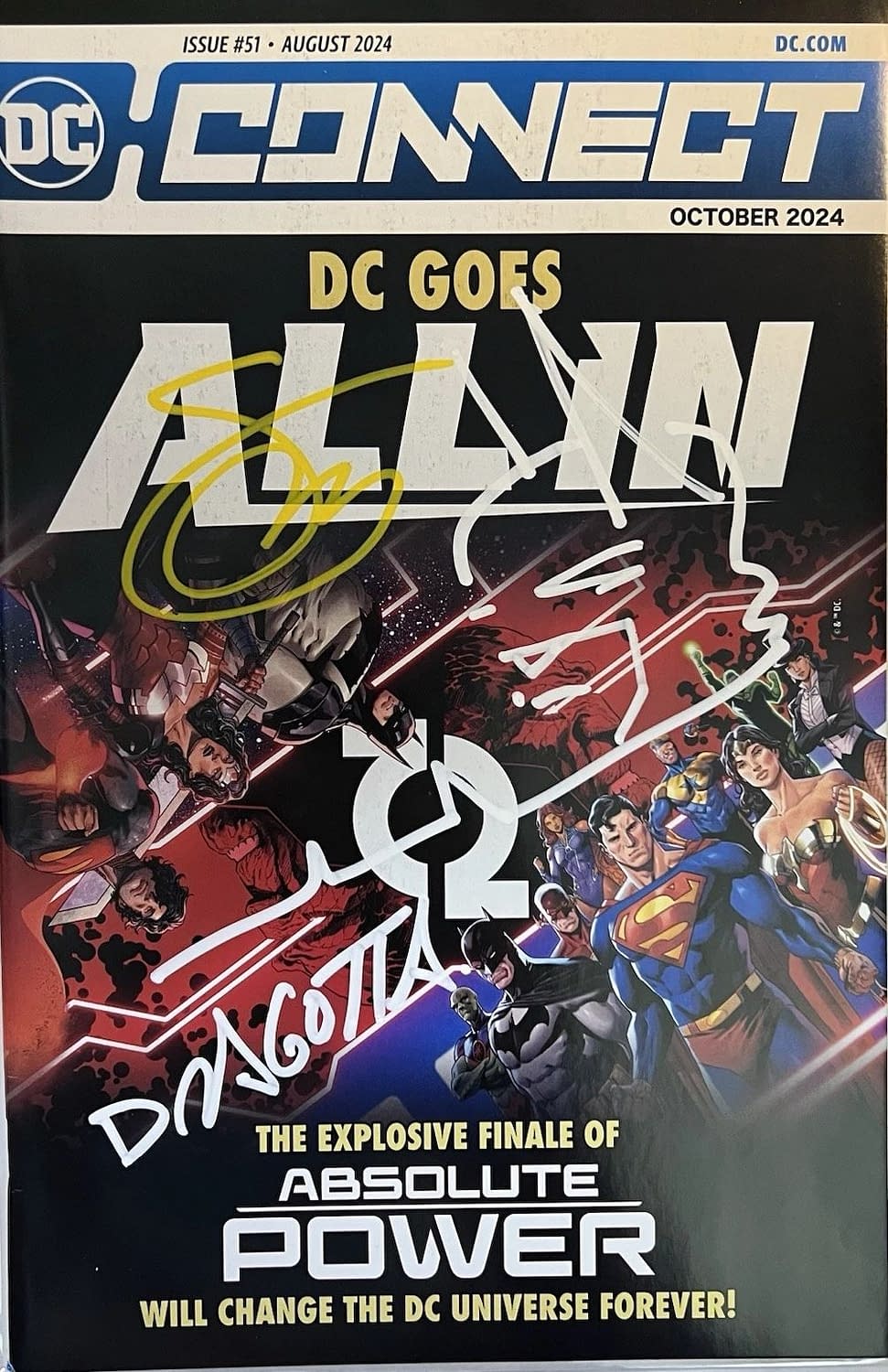 DC Comics' October 2024 Catalogue Sells For $50 Due To Absolute Batman