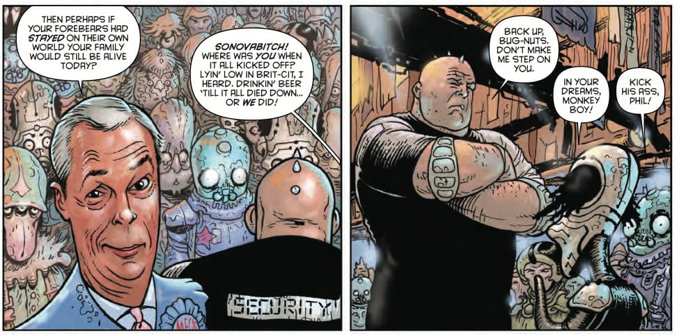Judge Dredd Defeated By Brexit With EU Subscriptions Surcharge
