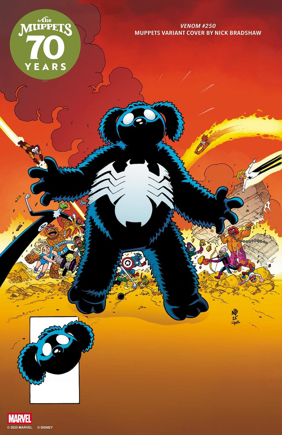 The Muppets Do The Marvel Universe In Variant Covers
