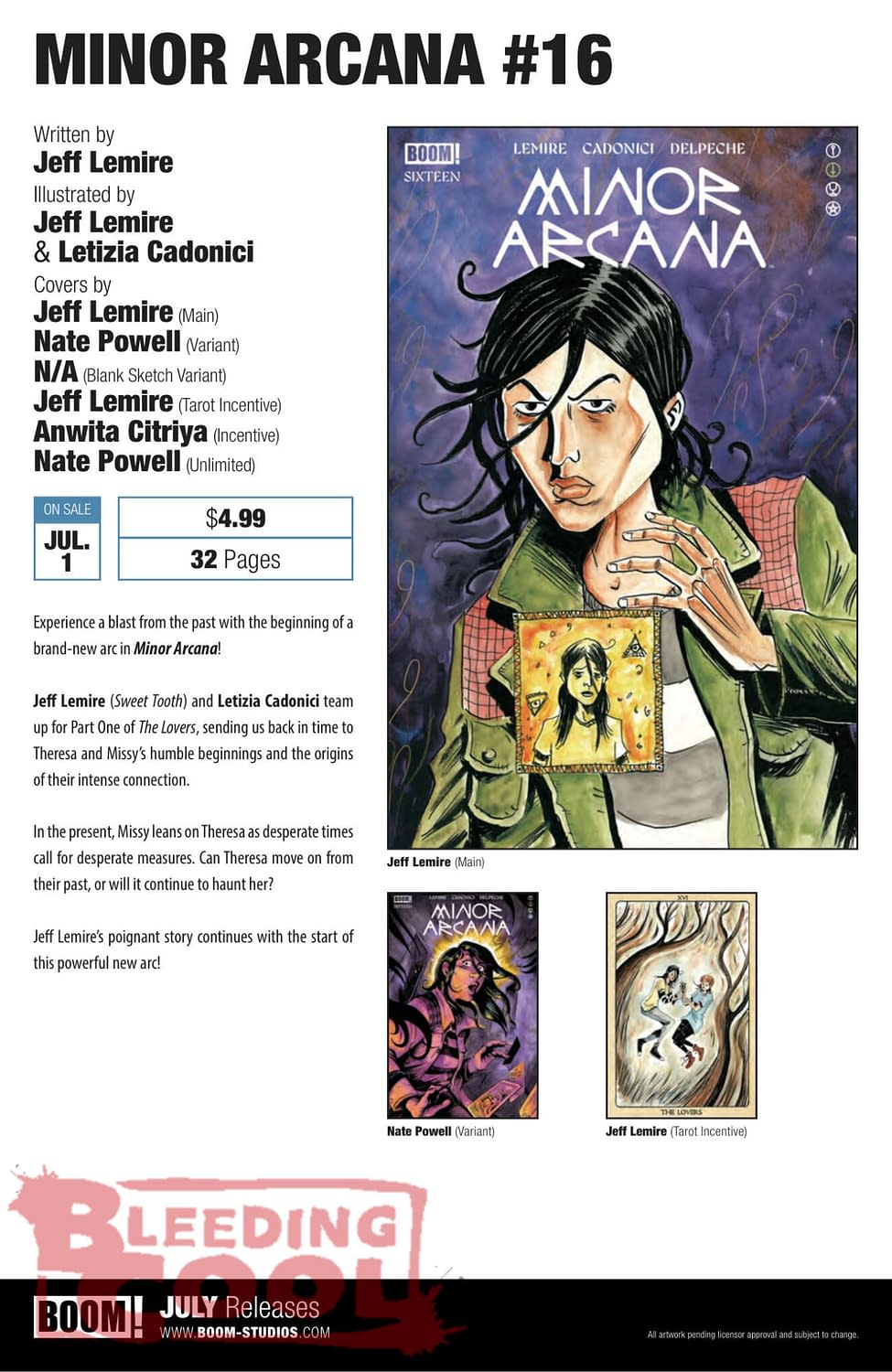 Boom Studios Comics Full July 2026 Solicits