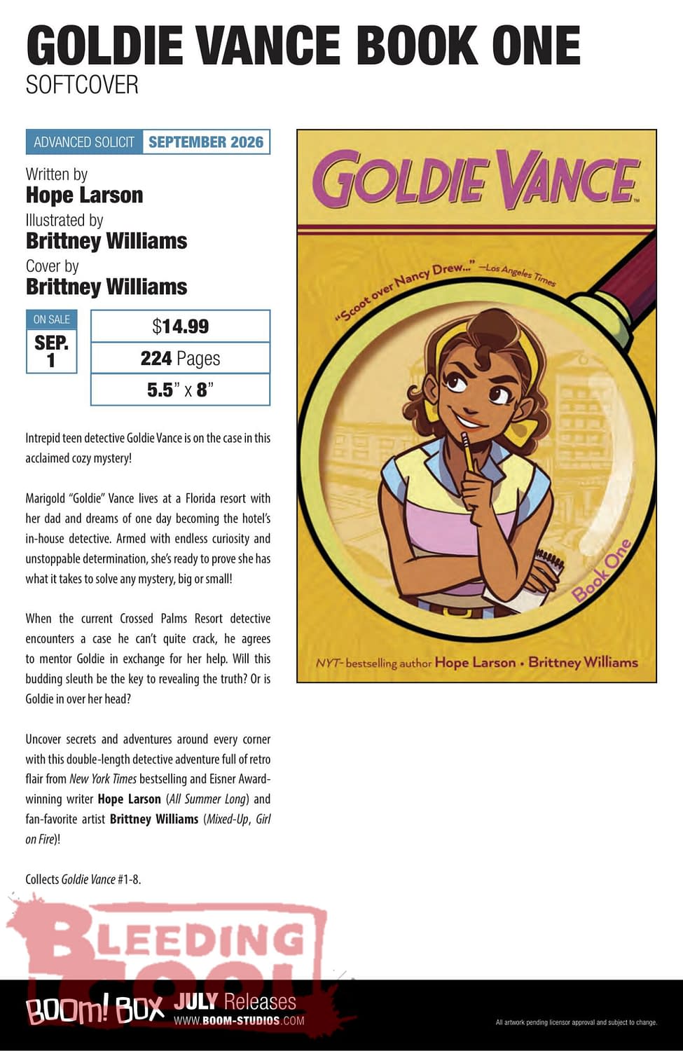 Boom Studios Comics Full July 2026 Solicits