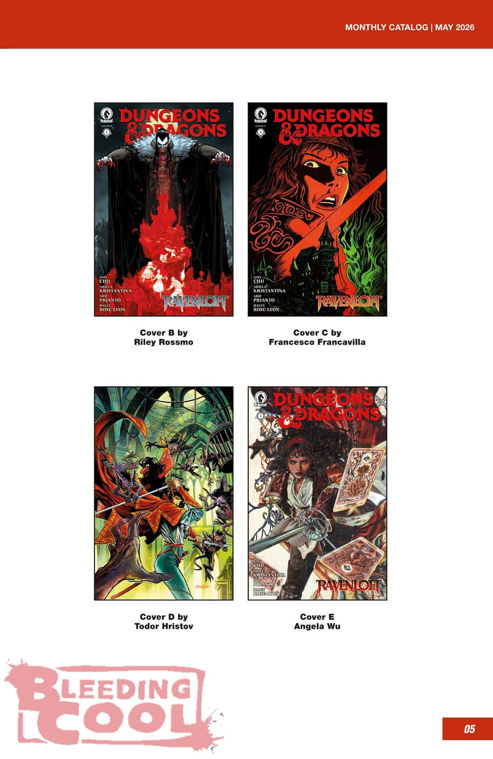 Dark Horse Comics Full August 2026 Solicits