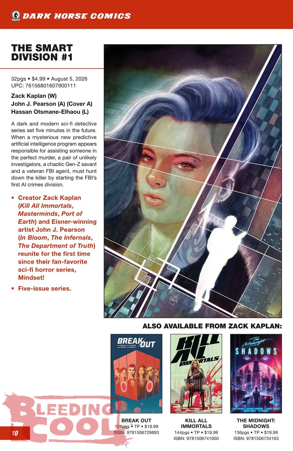 Dark Horse Comics Full August 2026 Solicits