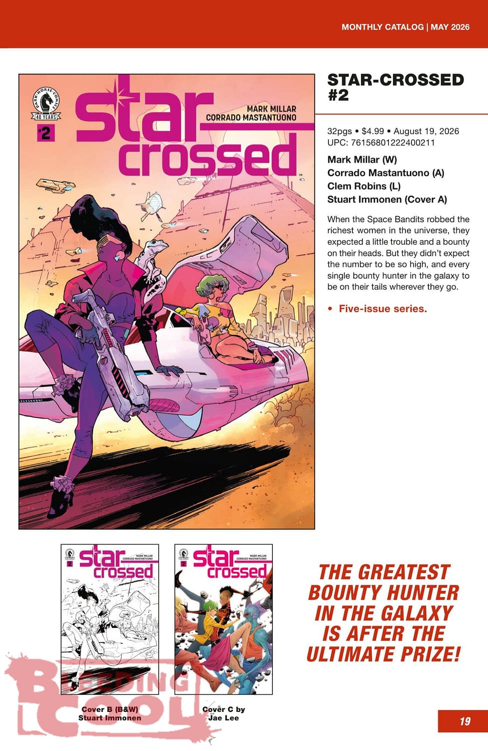 Dark Horse Comics Full August 2026 Solicits