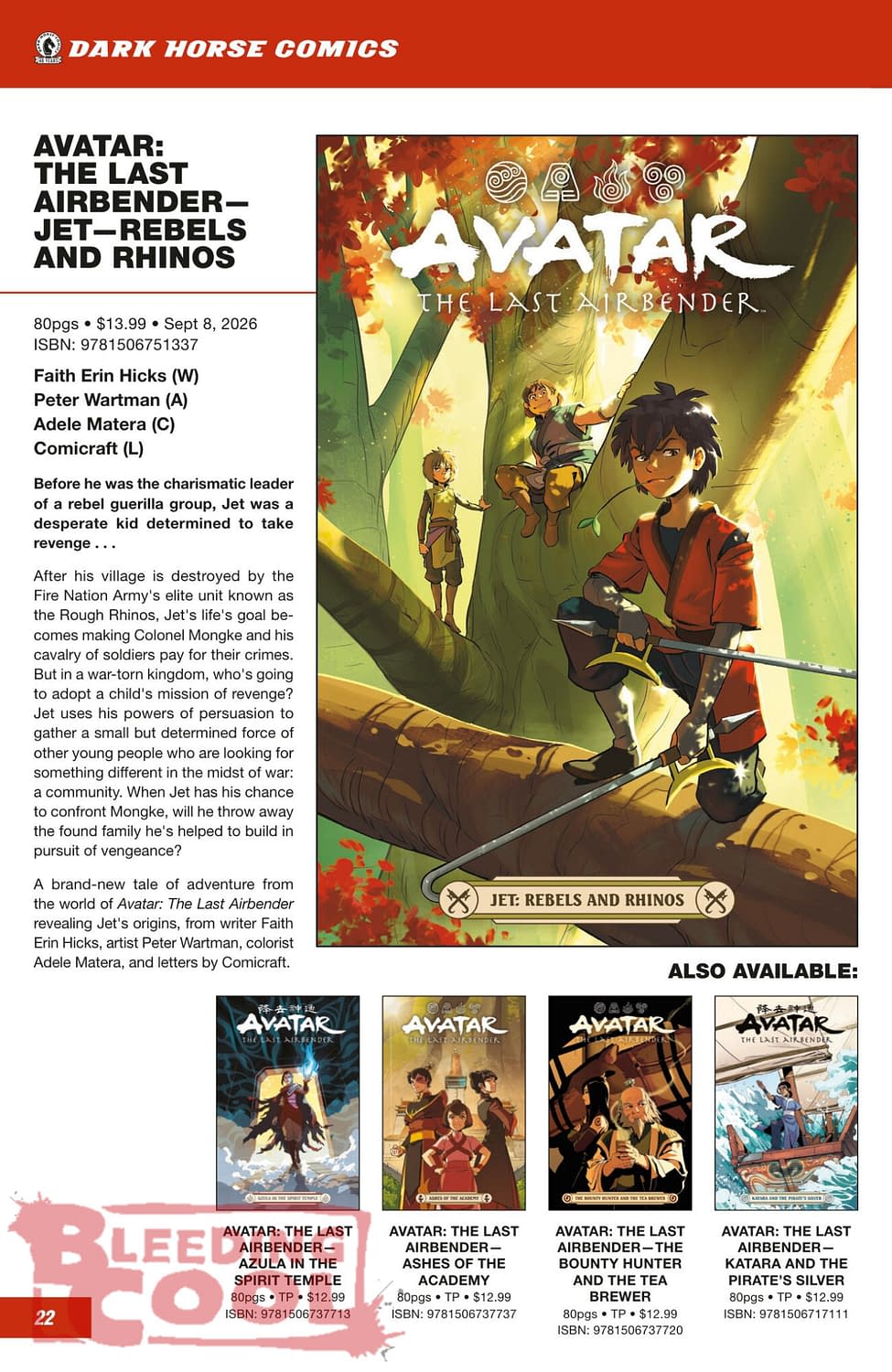 Dark Horse Comics Full August 2026 Solicits