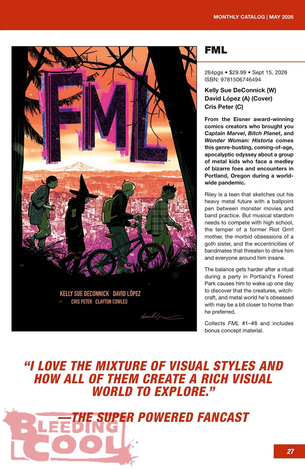 Dark Horse Comics Full August 2026 Solicits