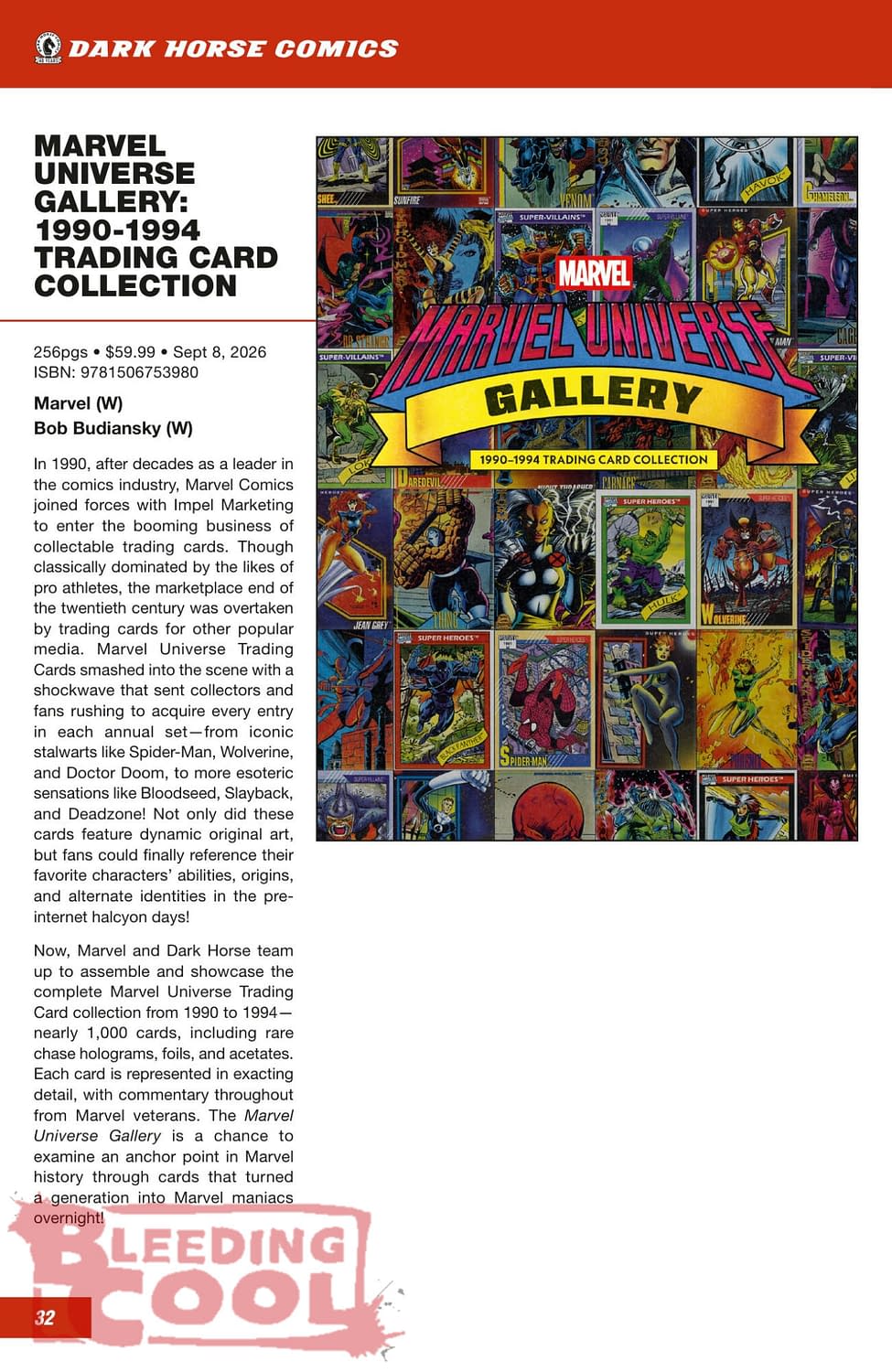 Dark Horse Comics Full August 2026 Solicits