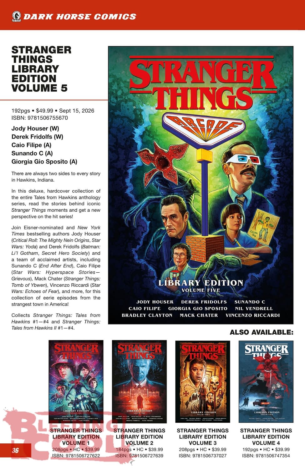 Dark Horse Comics Full August 2026 Solicits