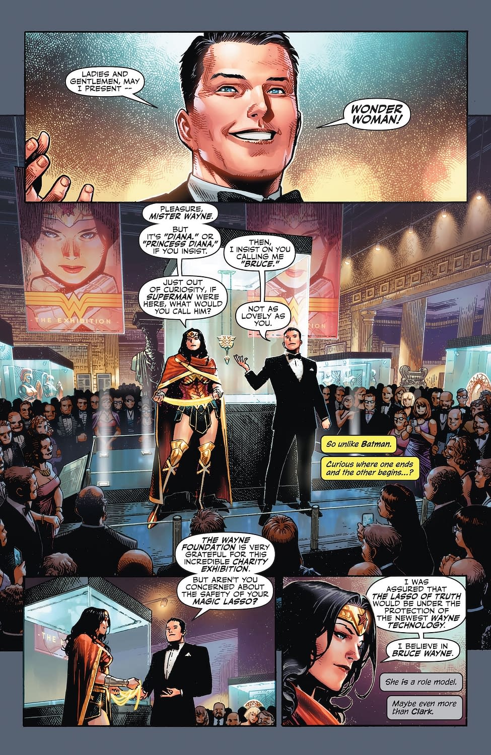 Interior preview page from Batman/Wonder Woman: Truth #1