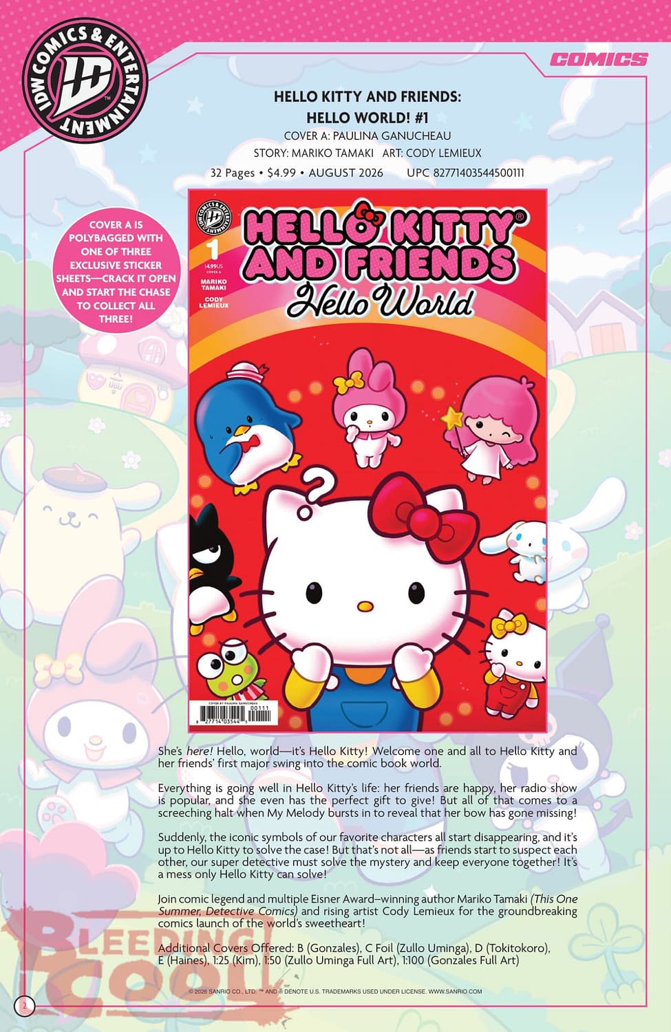 Exclusive: IDW Full July 2026 Solicits And Solicitations