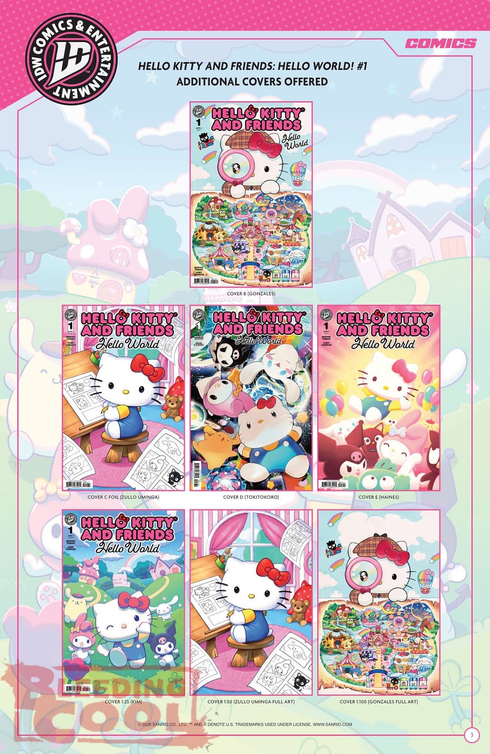 Exclusive: IDW Full July 2026 Solicits And Solicitations