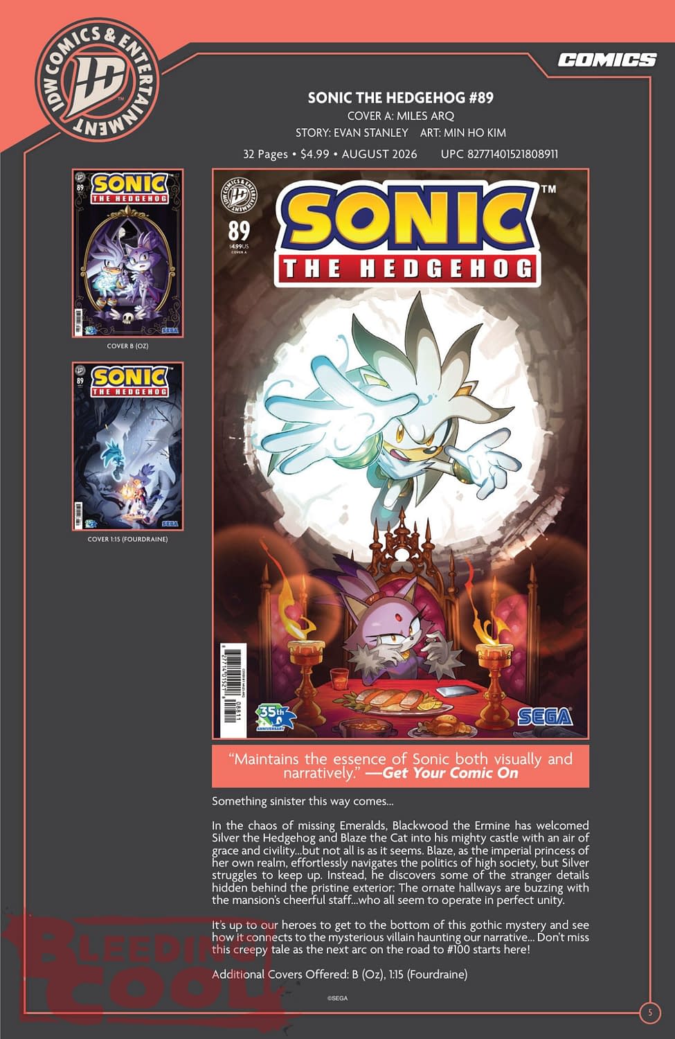 Exclusive: IDW Full July 2026 Solicits And Solicitations