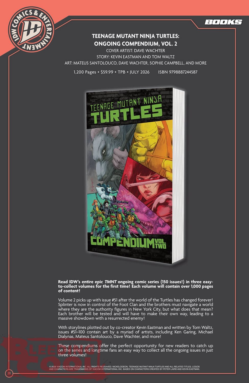 Exclusive: IDW Full July 2026 Solicits And Solicitations