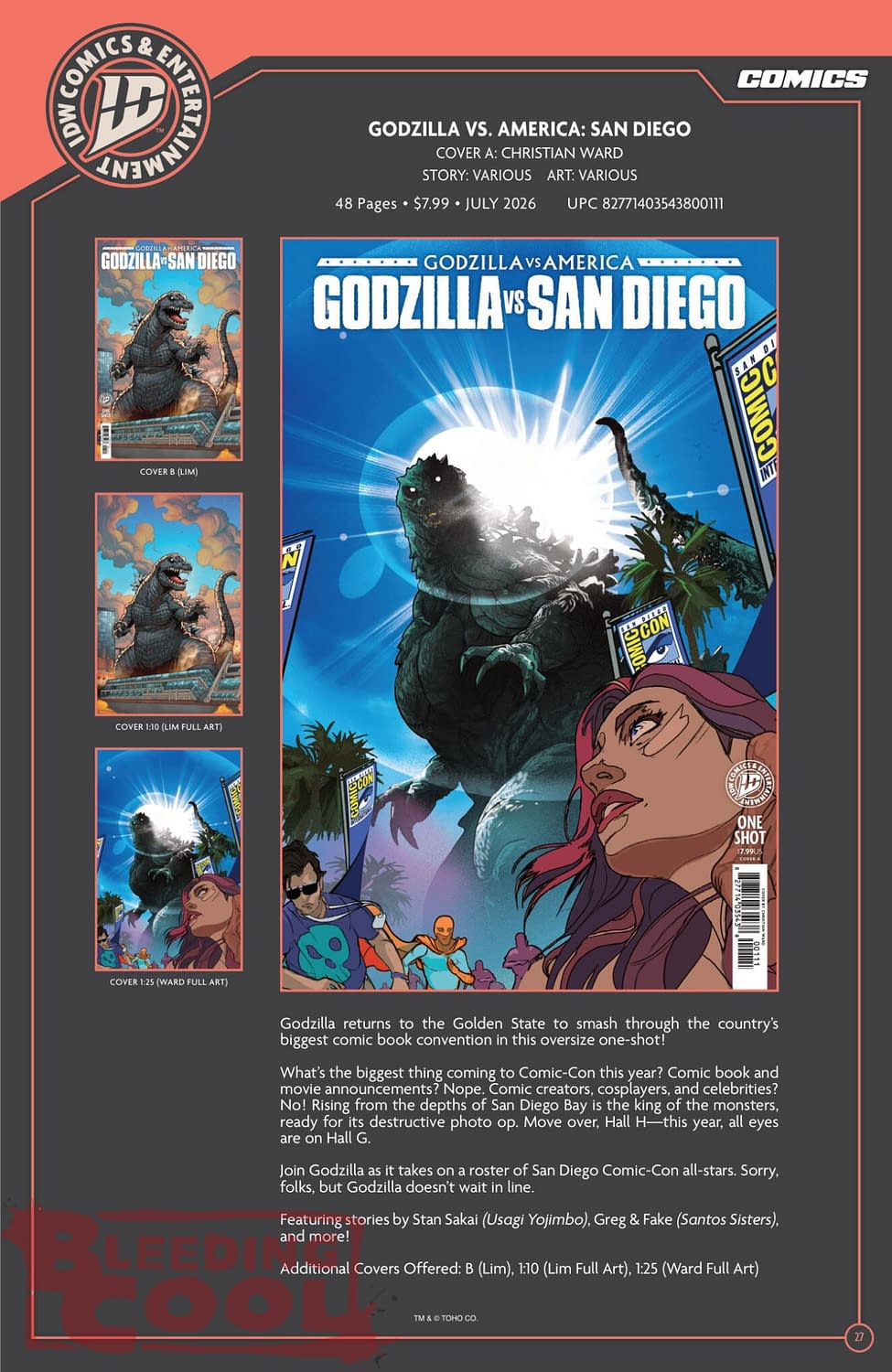 Exclusive: IDW Full July 2026 Solicits And Solicitations