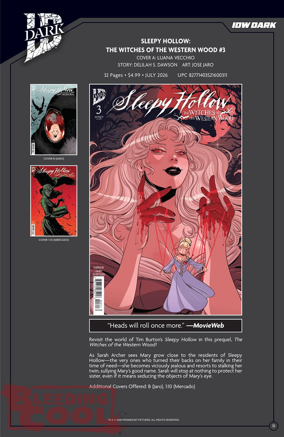 Exclusive: IDW Full July 2026 Solicits And Solicitations