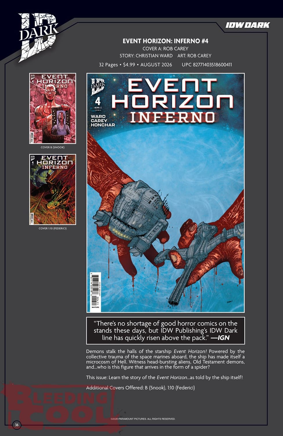 Exclusive: IDW Full July 2026 Solicits And Solicitations