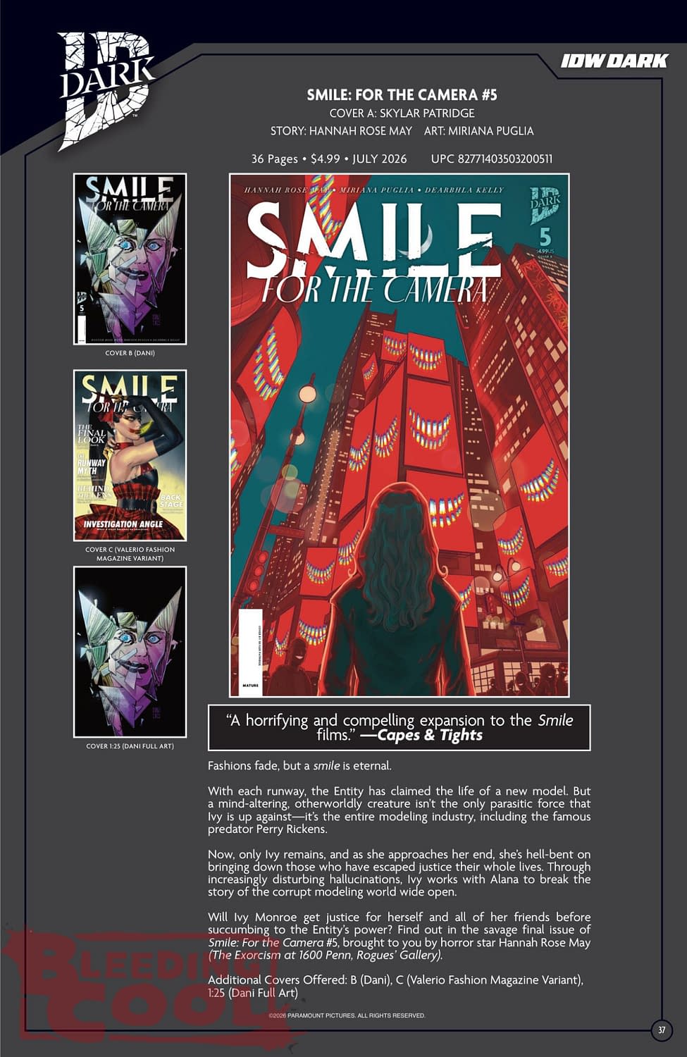 Exclusive: IDW Full July 2026 Solicits And Solicitations