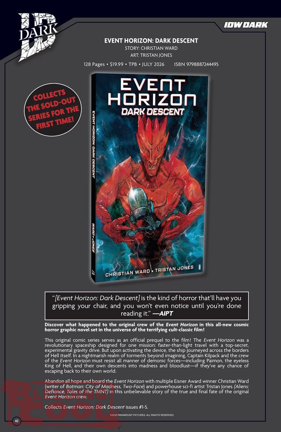 Exclusive: IDW Full July 2026 Solicits And Solicitations