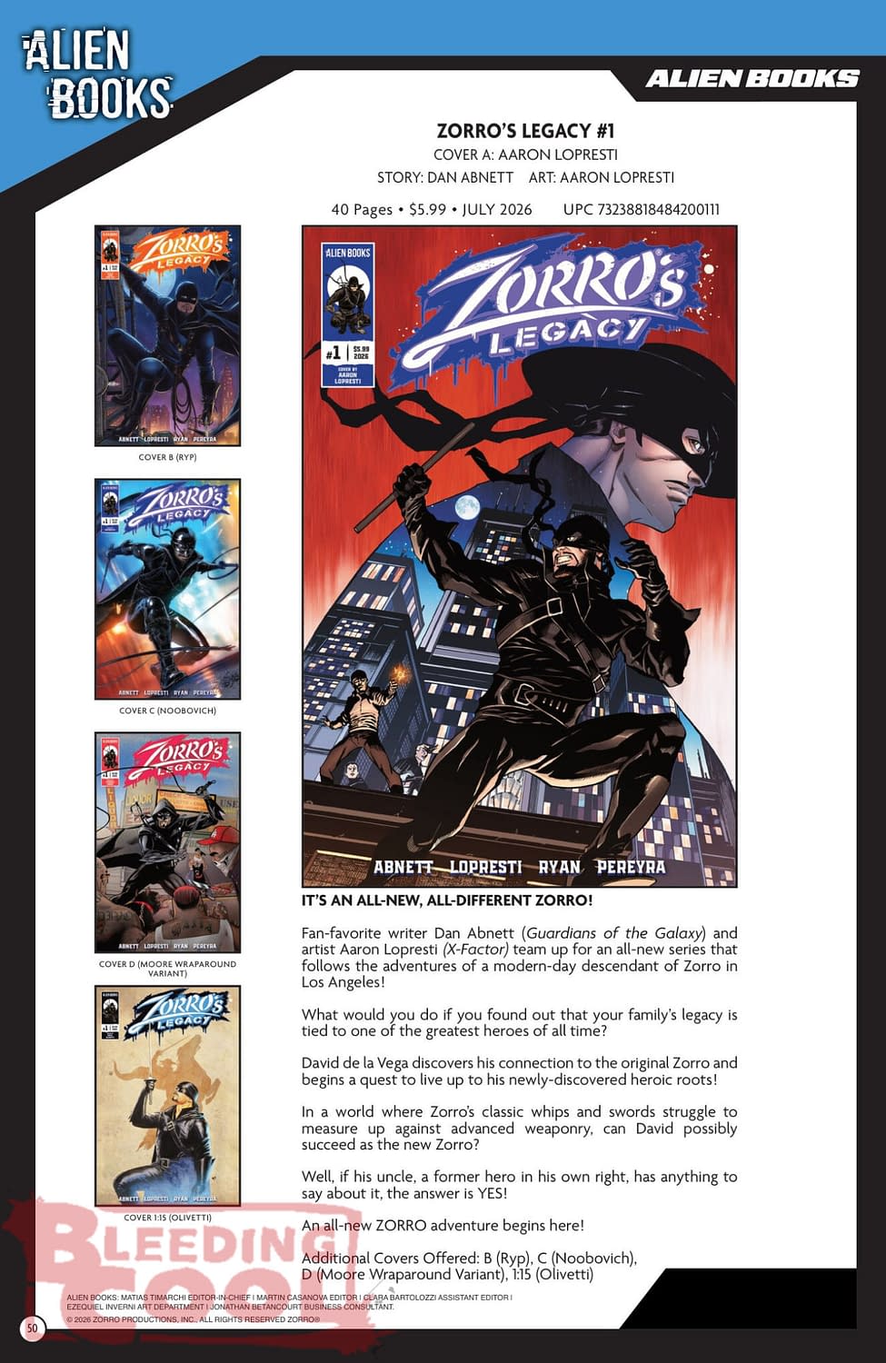 Exclusive: IDW Full July 2026 Solicits And Solicitations