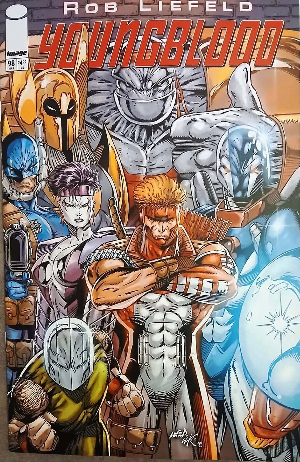 Adding Youngblood Up To Issue 100