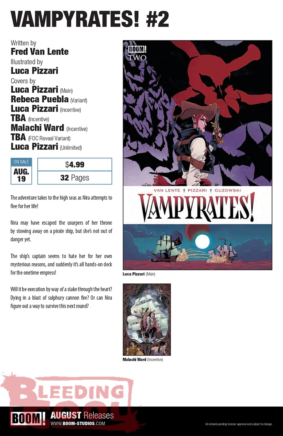 Boom August 2026 Full Solicits And Solicitations