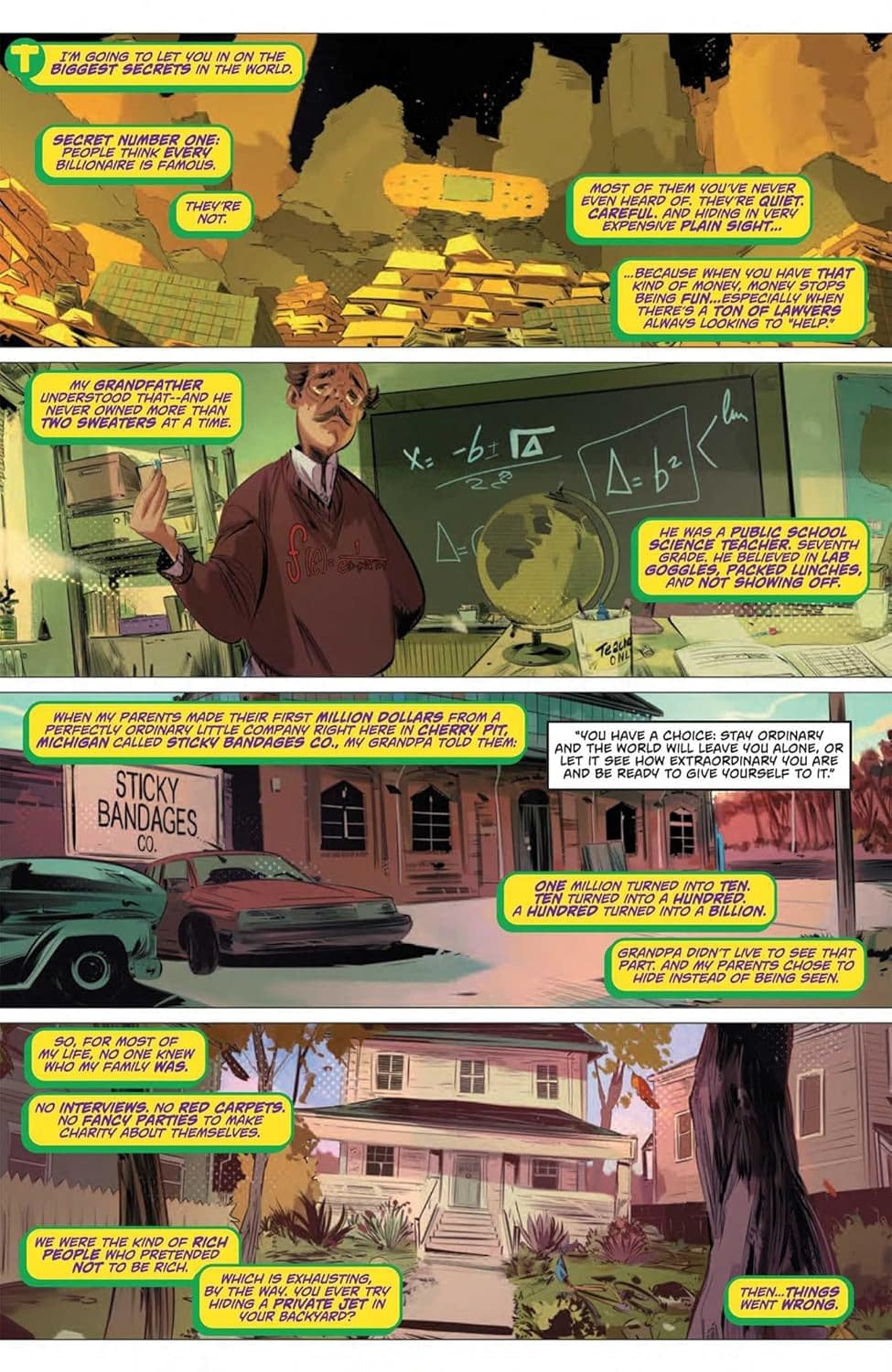 Geoff Johns Will Buy Back Unsold Copies Of The Trillion Dollar Kid #1