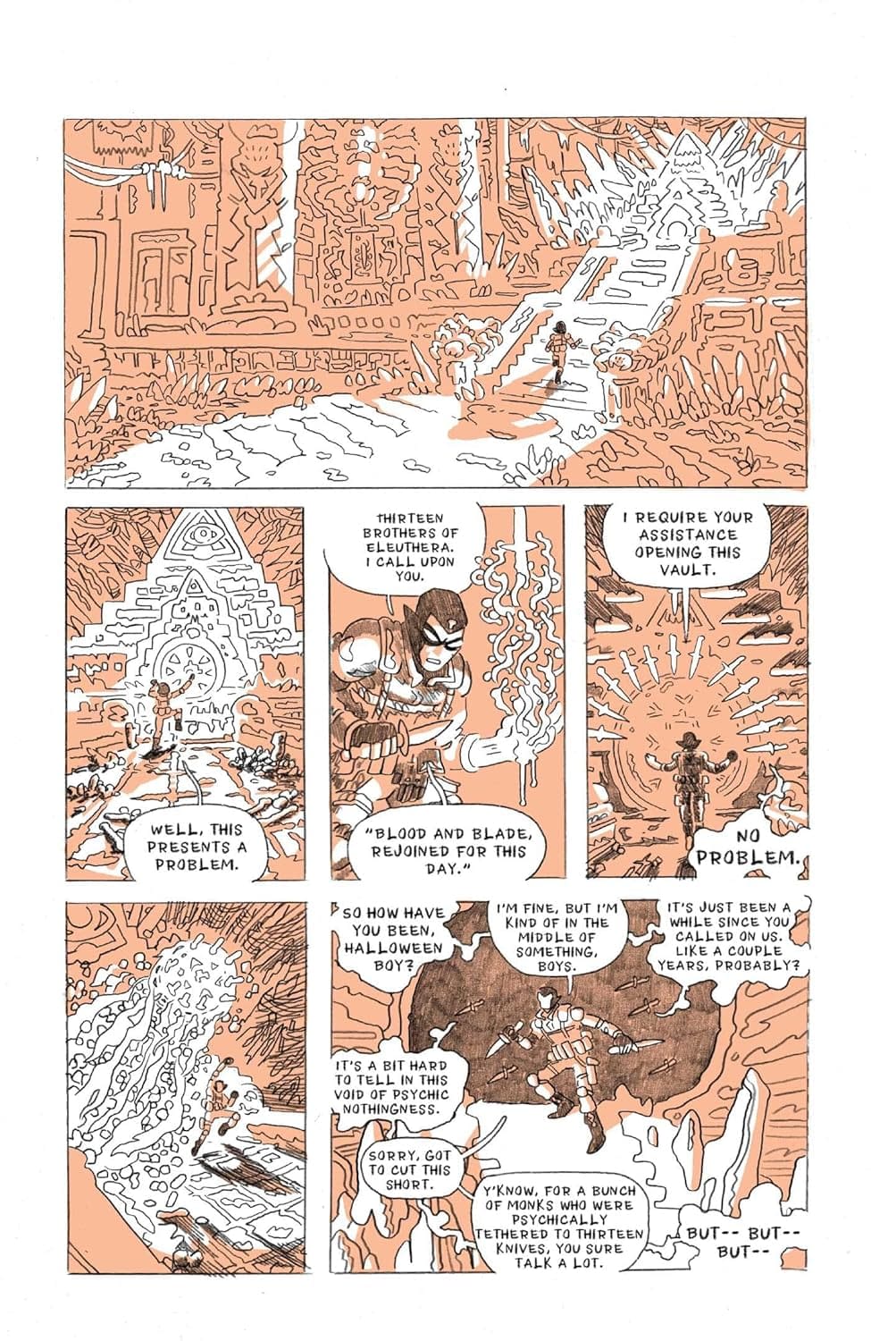 Dave Baker's Halloween Boy, From Self Published To Oni Press Hardcover