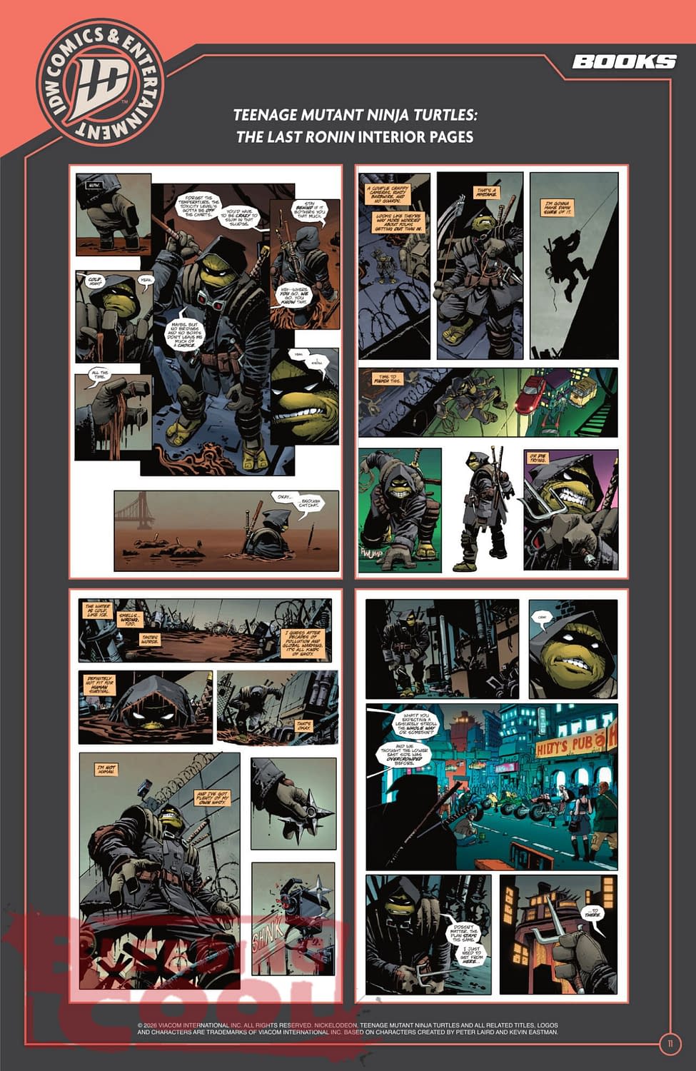 Bleeding Cool Presents: IDW Full August 2026 Solicits And Solicitations