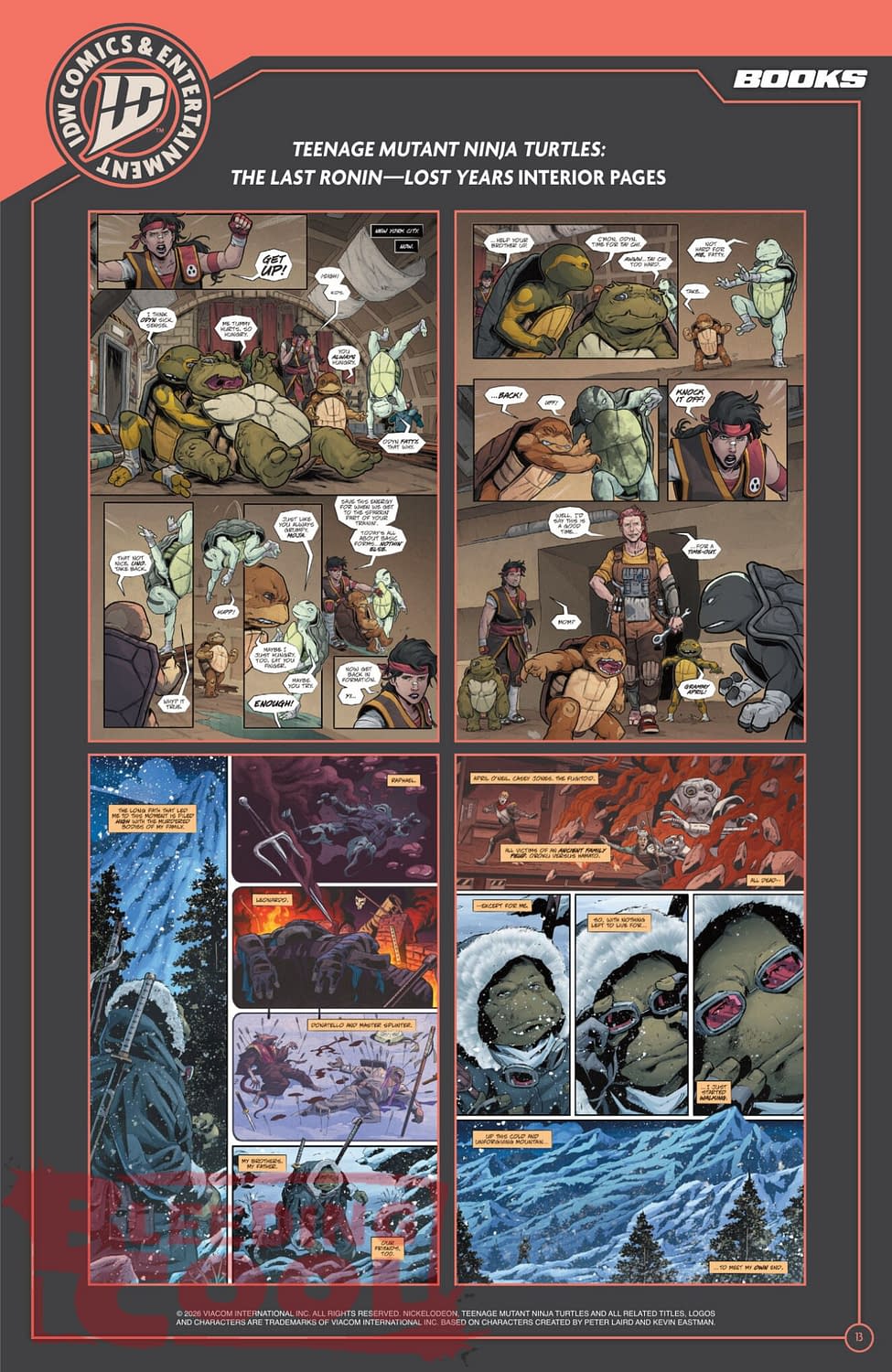 Bleeding Cool Presents: IDW Full August 2026 Solicits And Solicitations