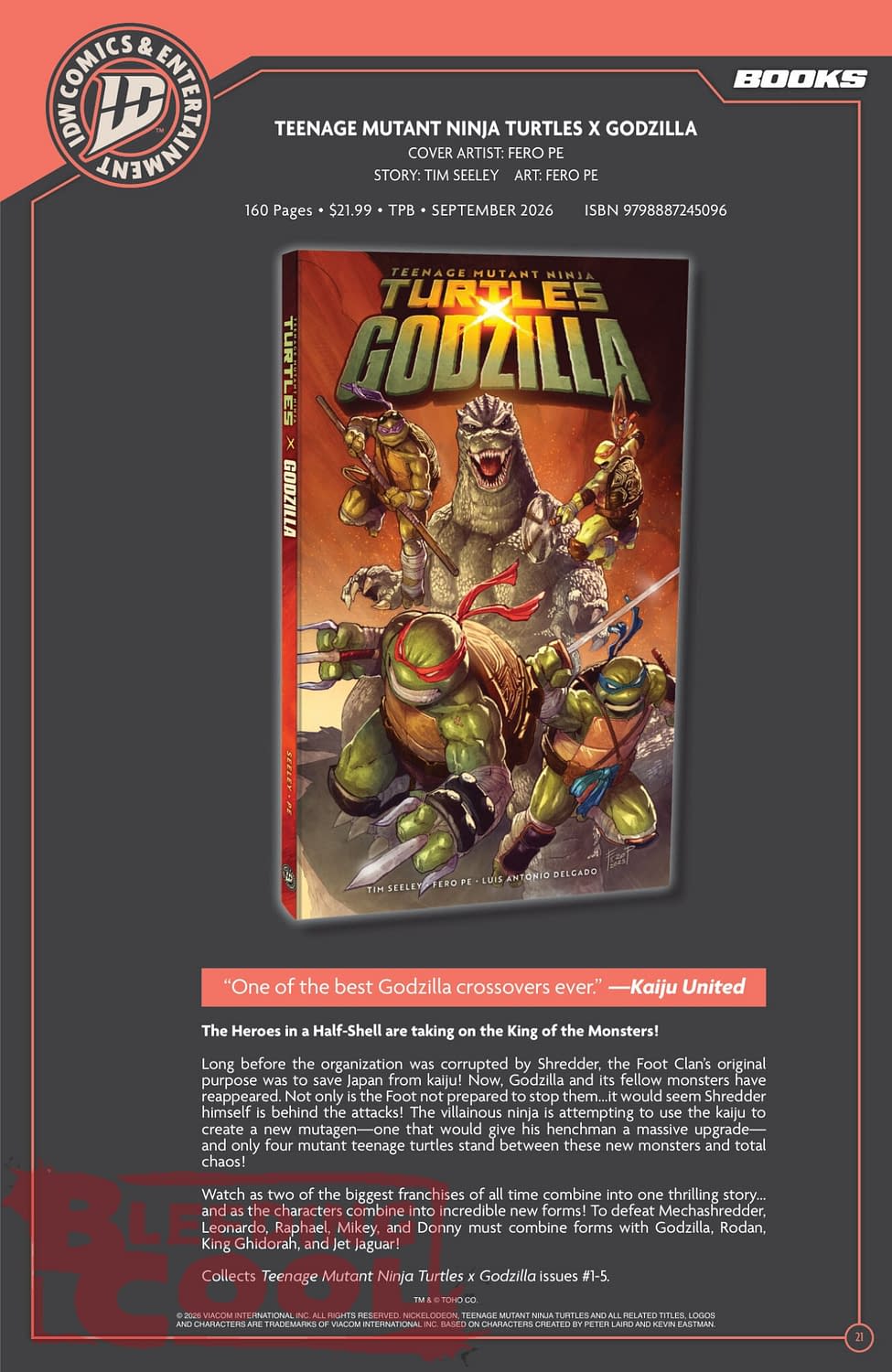 Bleeding Cool Presents: IDW Full August 2026 Solicits And Solicitations